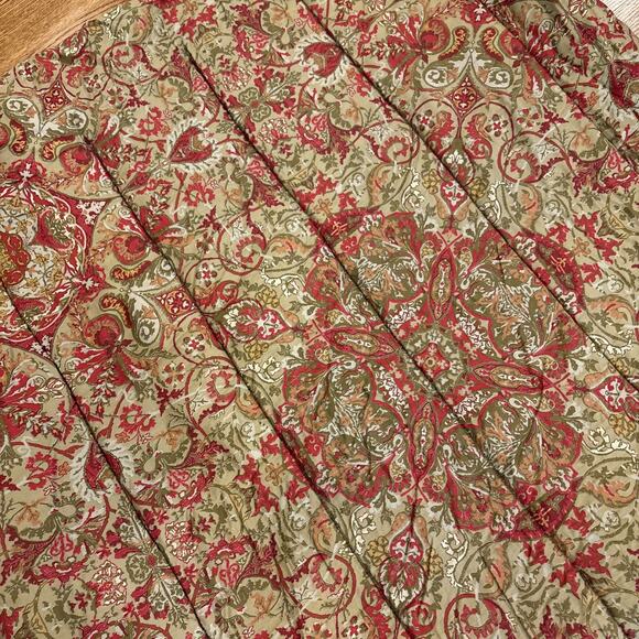 Vintage Ralph Lauren Randolph Galahad Red Paisley Queen Comforter Rare - Picture 4 of 7